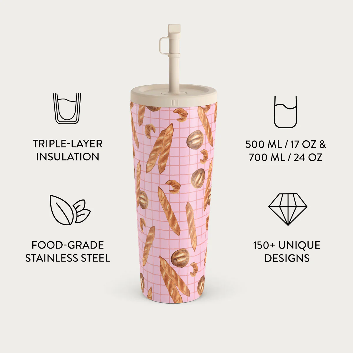 No Crumbs - Travel Mug - Image 10