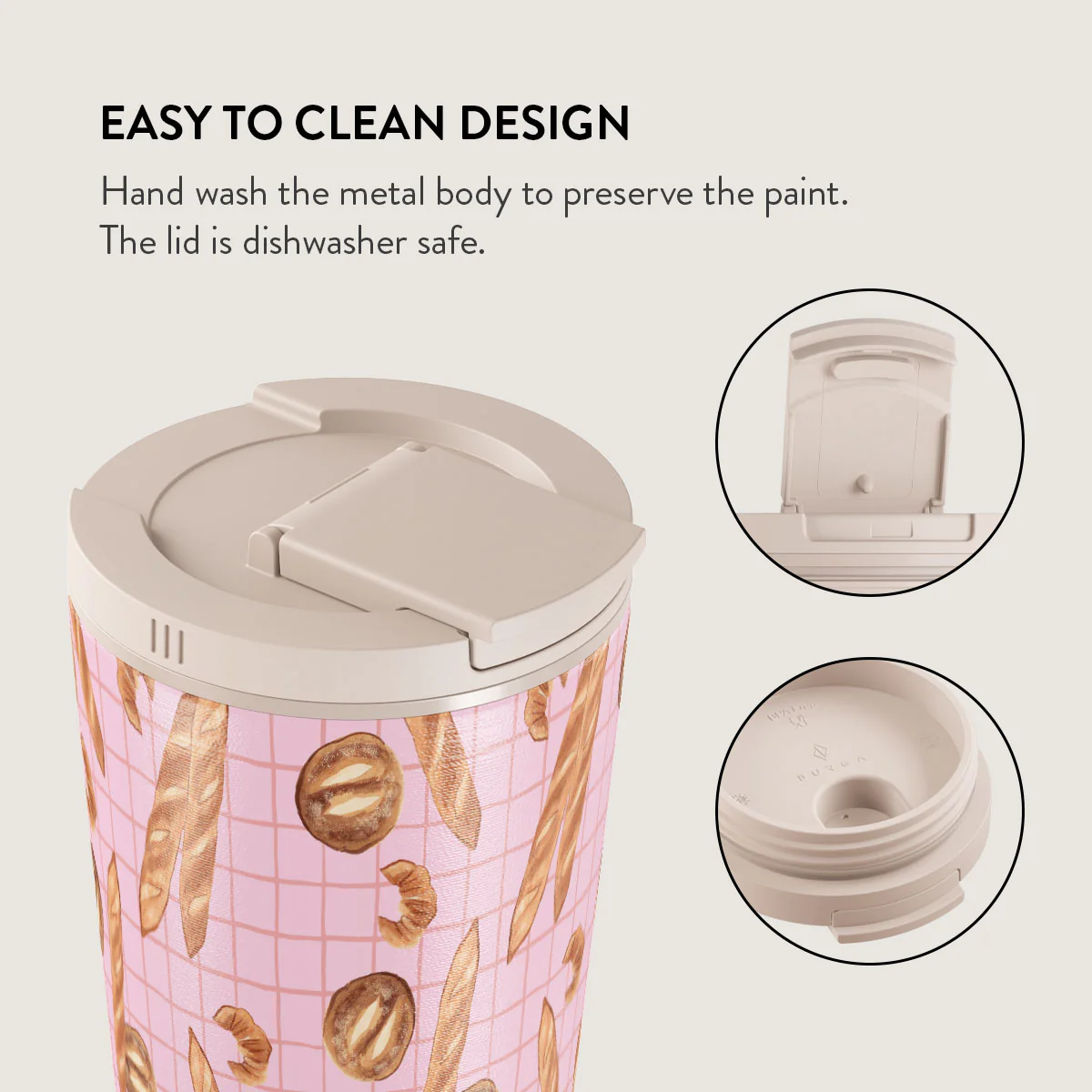 No Crumbs - Travel Mug - Image 16