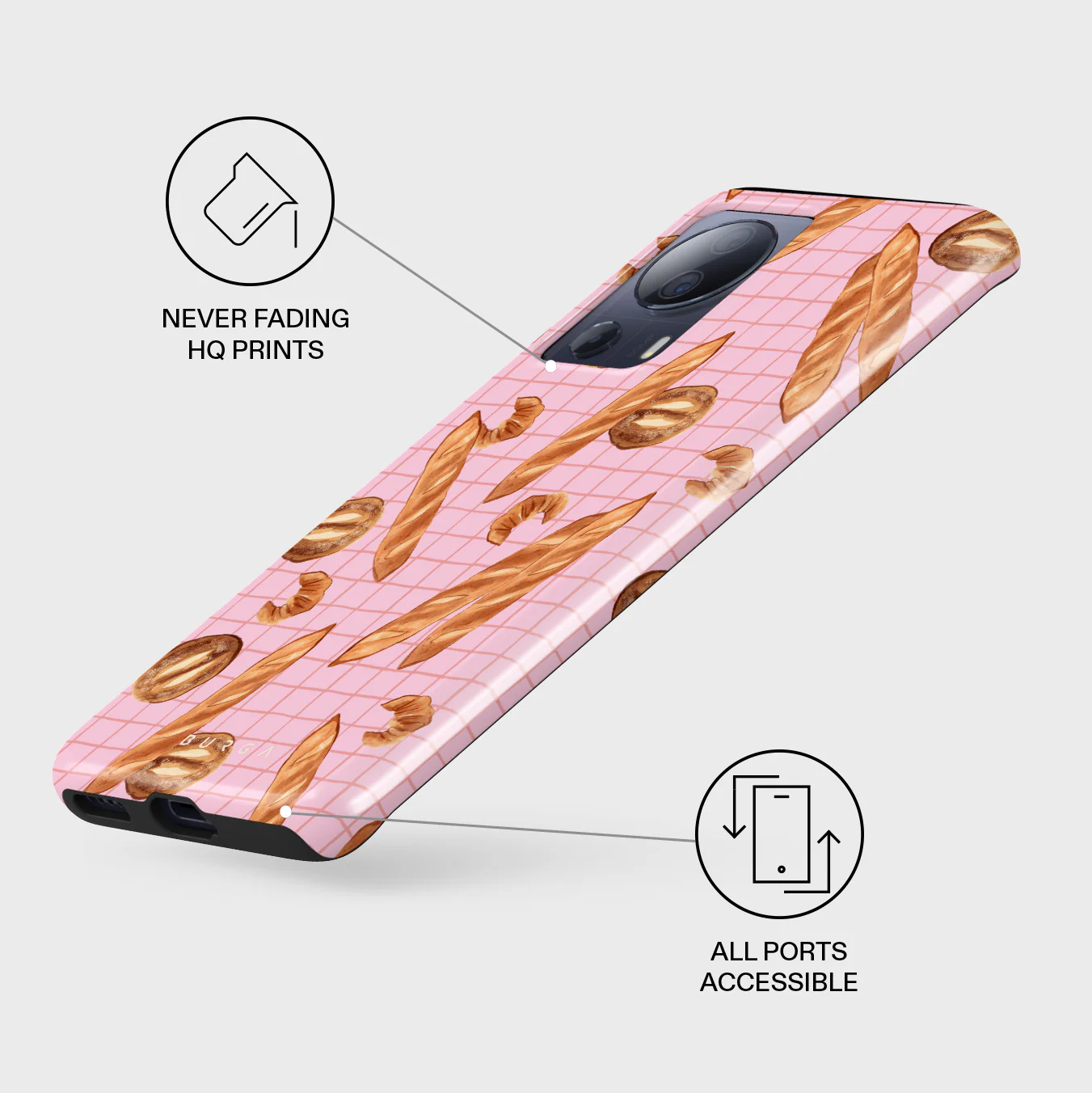 No Crumbs - Xiaomi 13 Lite Case - Image 3