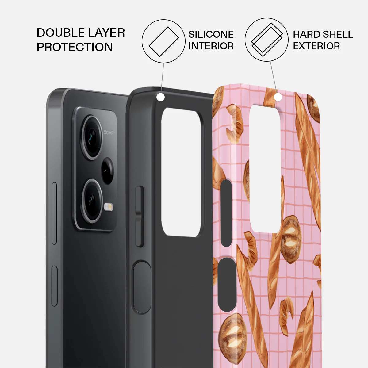 No Crumbs - Xiaomi Redmi Note 12 Pro+ 5G Case - Image 2