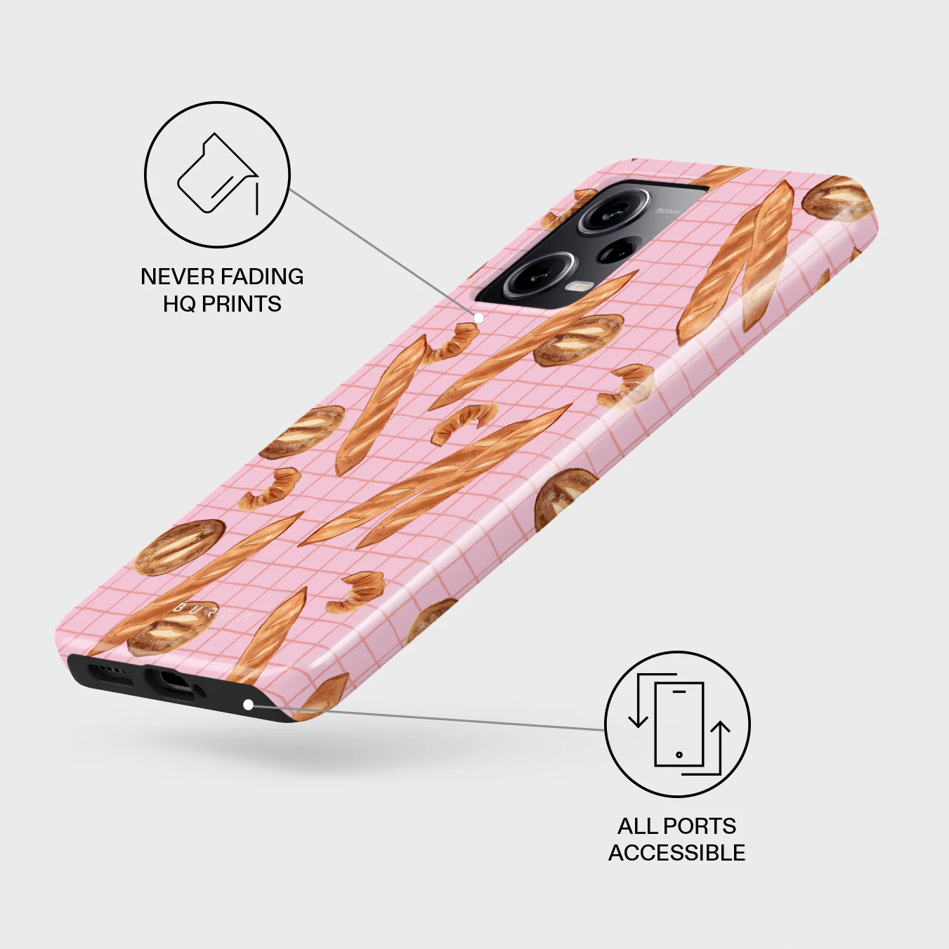 No Crumbs - Xiaomi Redmi Note 12 Pro+ 5G Case - Image 3