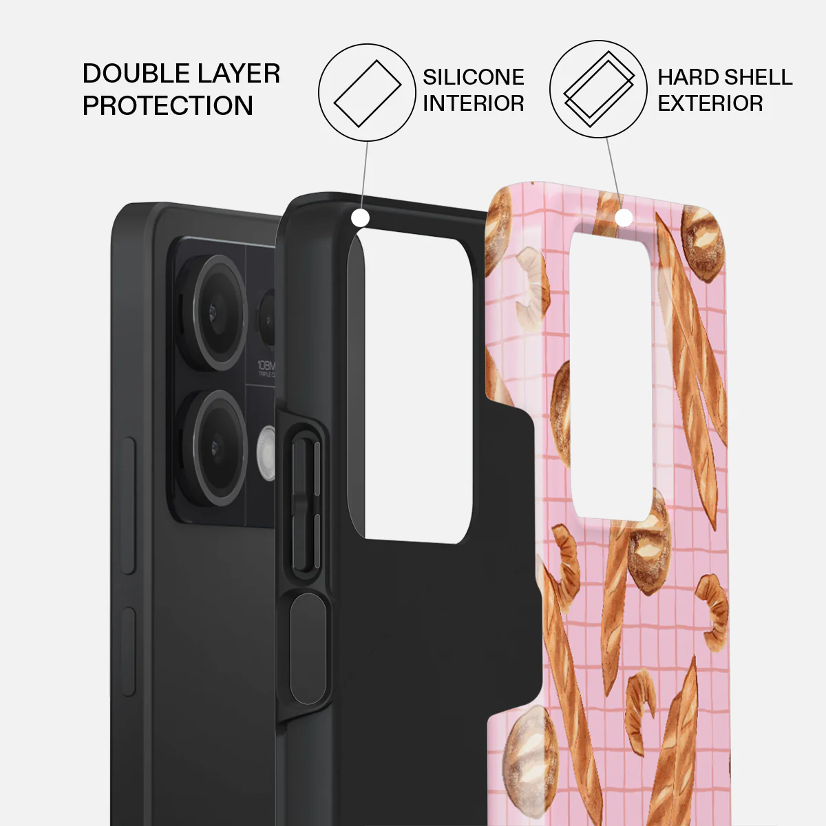 No Crumbs - Xiaomi Redmi Note 13 5G Case - Image 2