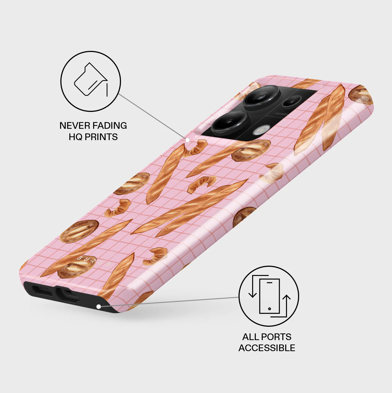 No Crumbs - Xiaomi Redmi Note 13 Pro 5G Case - Image 3
