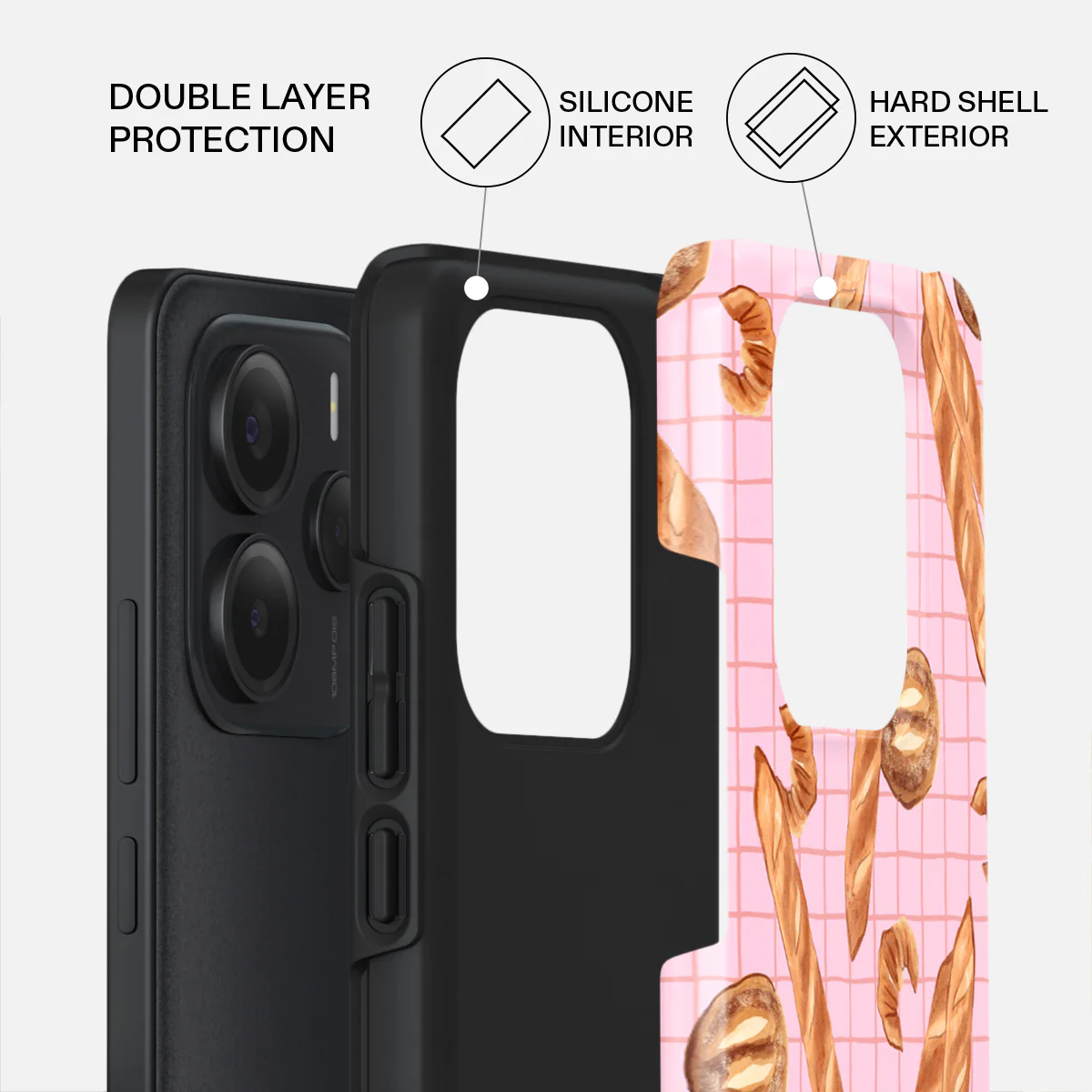 No Crumbs - Xiaomi Redmi Note 14 5G Case - Image 2