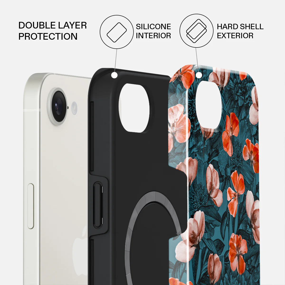 No Rain No Flowers - iPhone 17e Case - Image 2