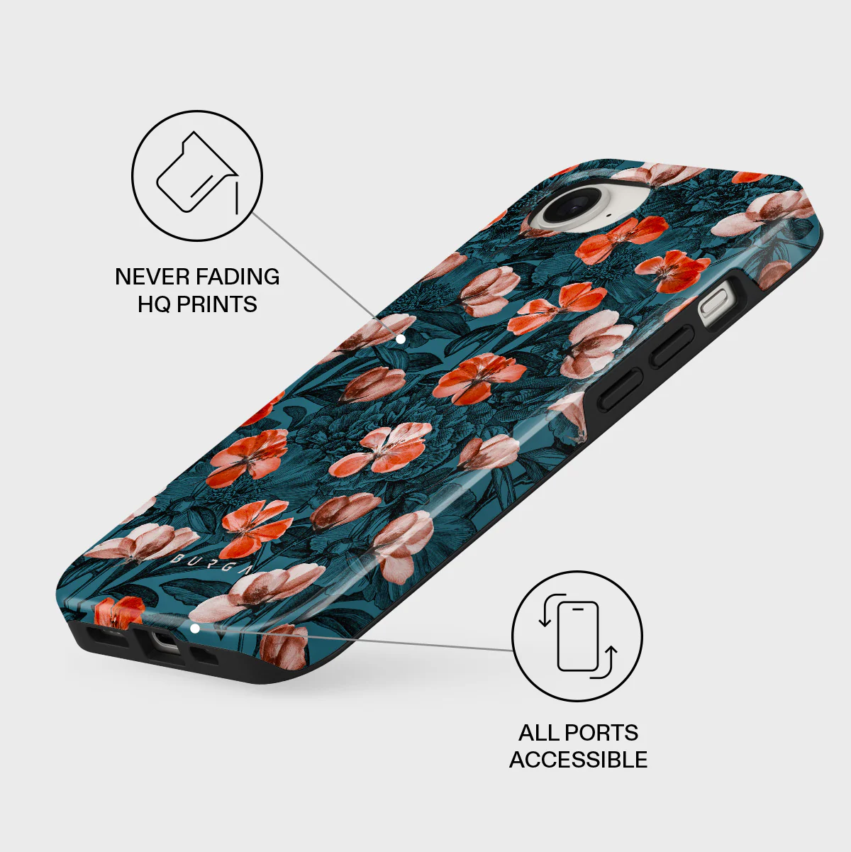 No Rain No Flowers - iPhone 17e Case - Image 3