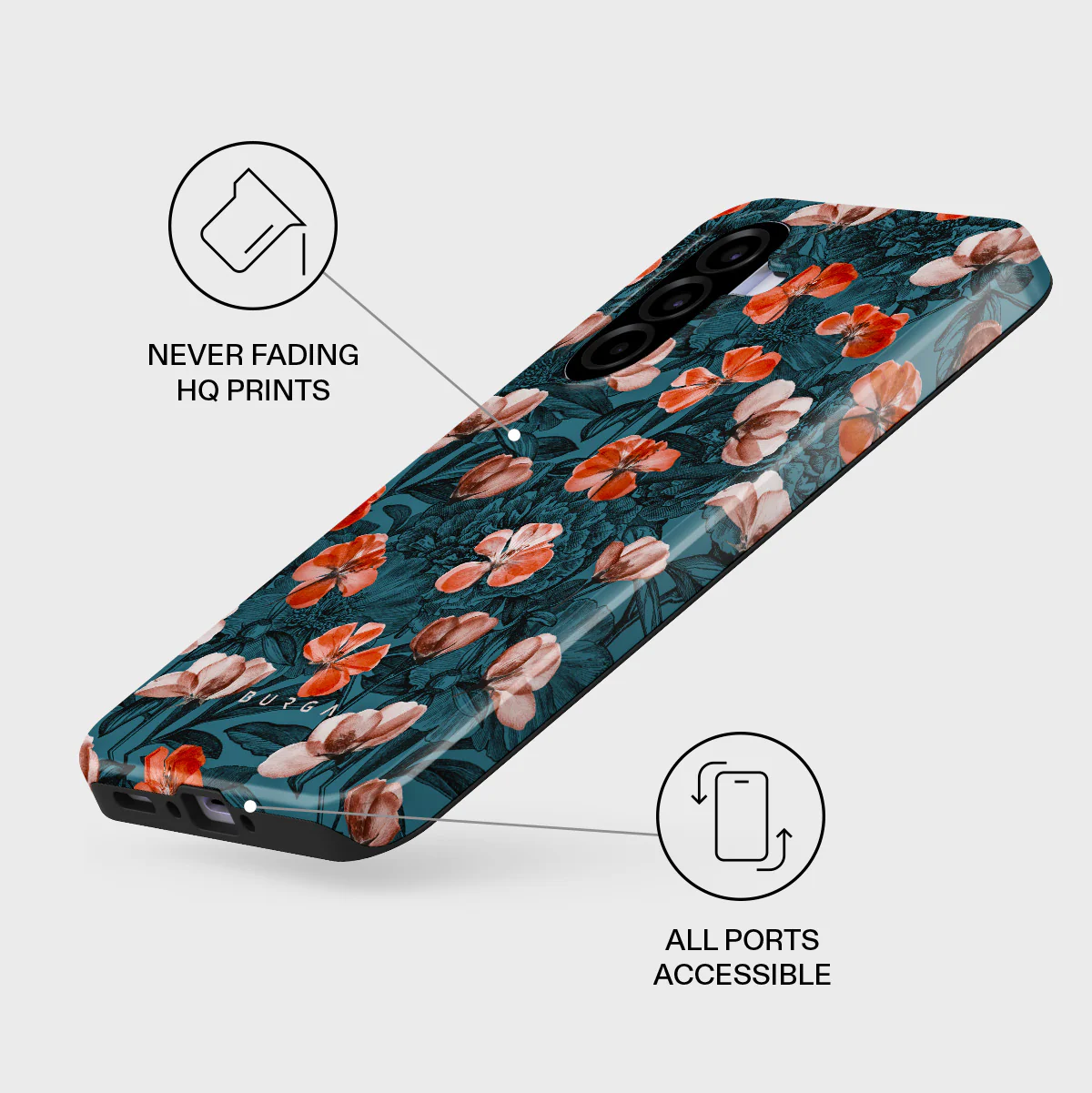 No Rain No Flowers - Samsung Galaxy A37 5G Case - Image 3