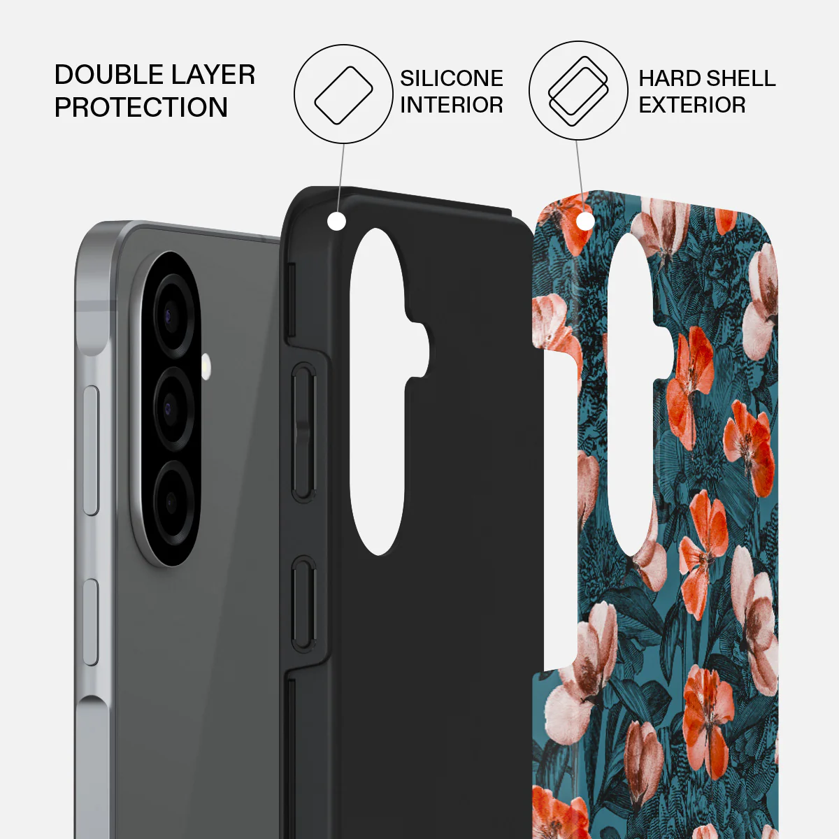 No Rain No Flowers - Samsung Galaxy A57 5G Case - Image 2