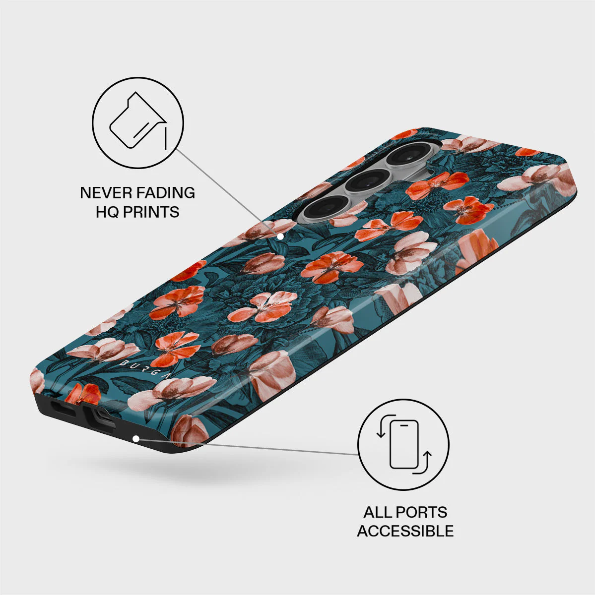 No Rain No Flowers - Samsung Galaxy S26 Plus Case - Image 3
