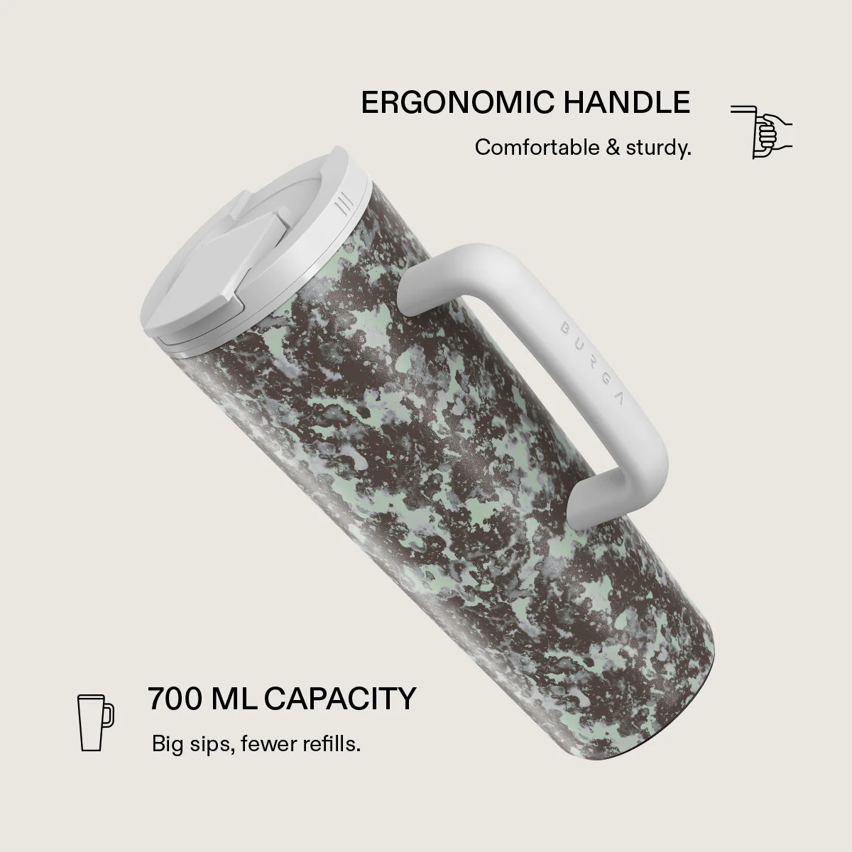 Nordic - EasyGrip Travel Mug - Image 2