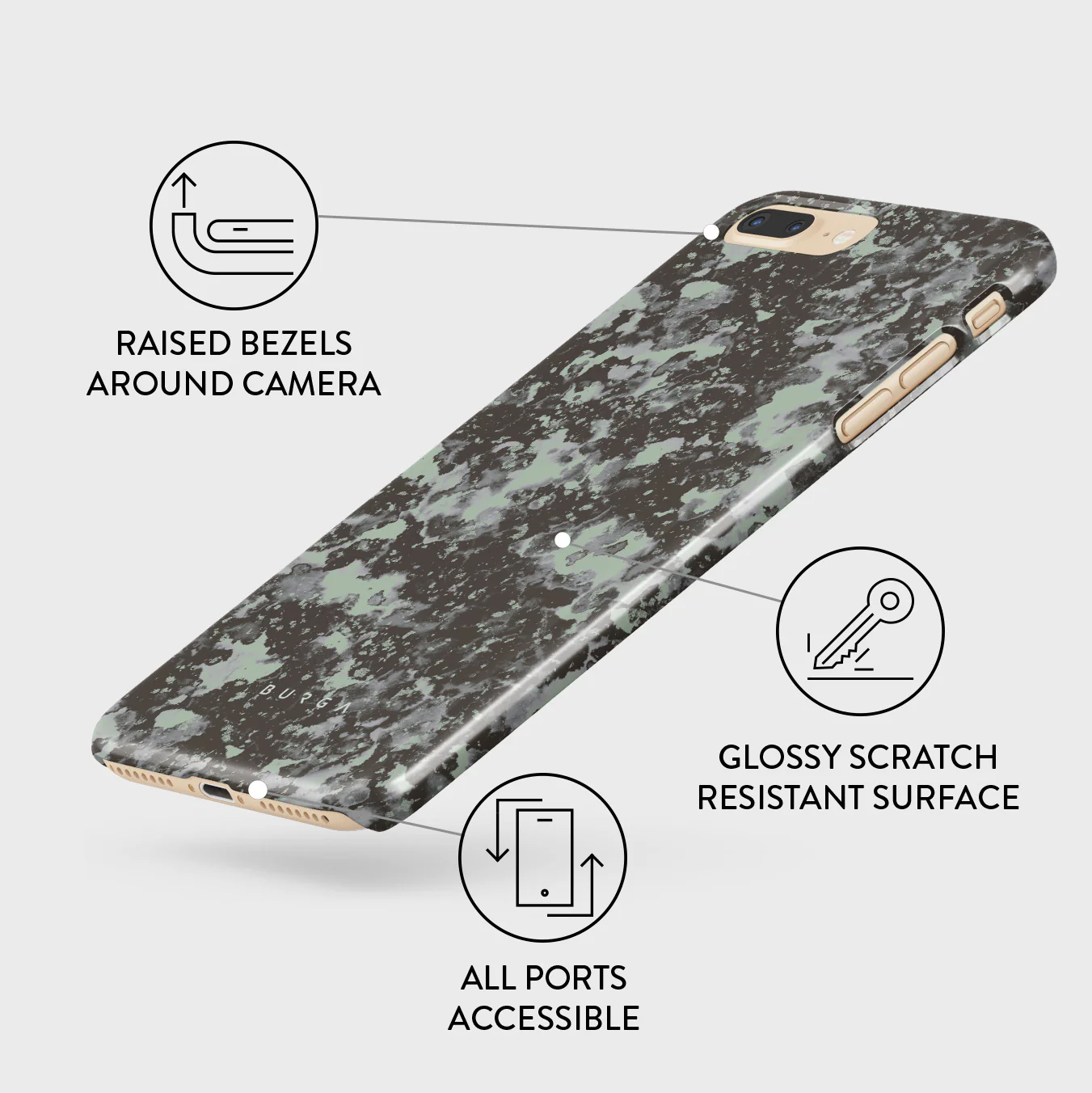 Nordic - iPhone 7 Plus / 8 Plus Case - Image 3