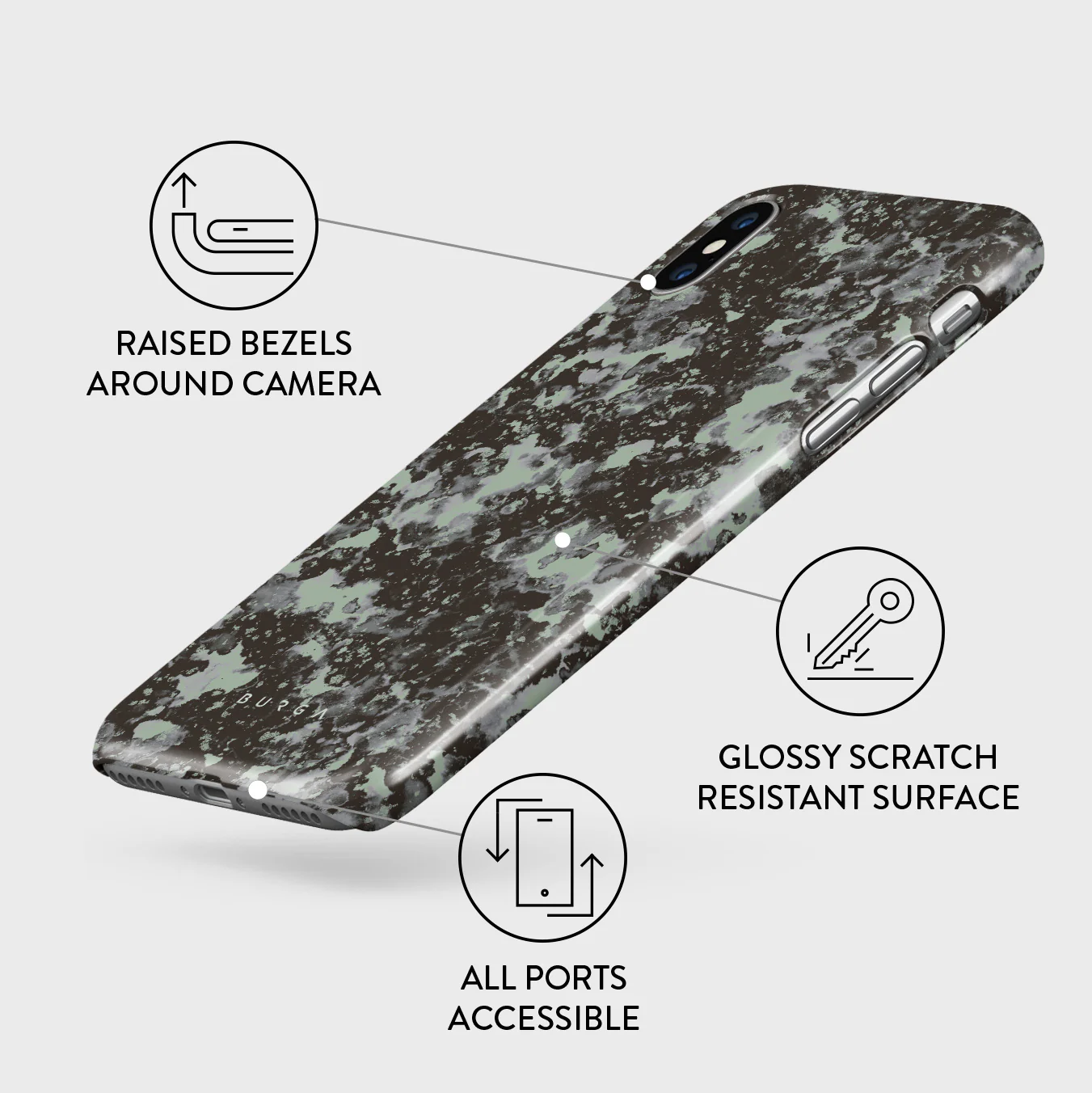 Nordic - iPhone X / XS Case - Image 3