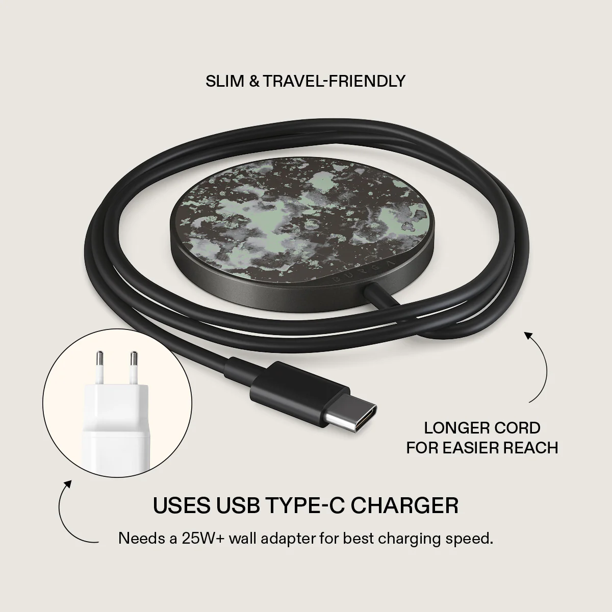 Nordic - Magnetic Wireless Charger - Image 6