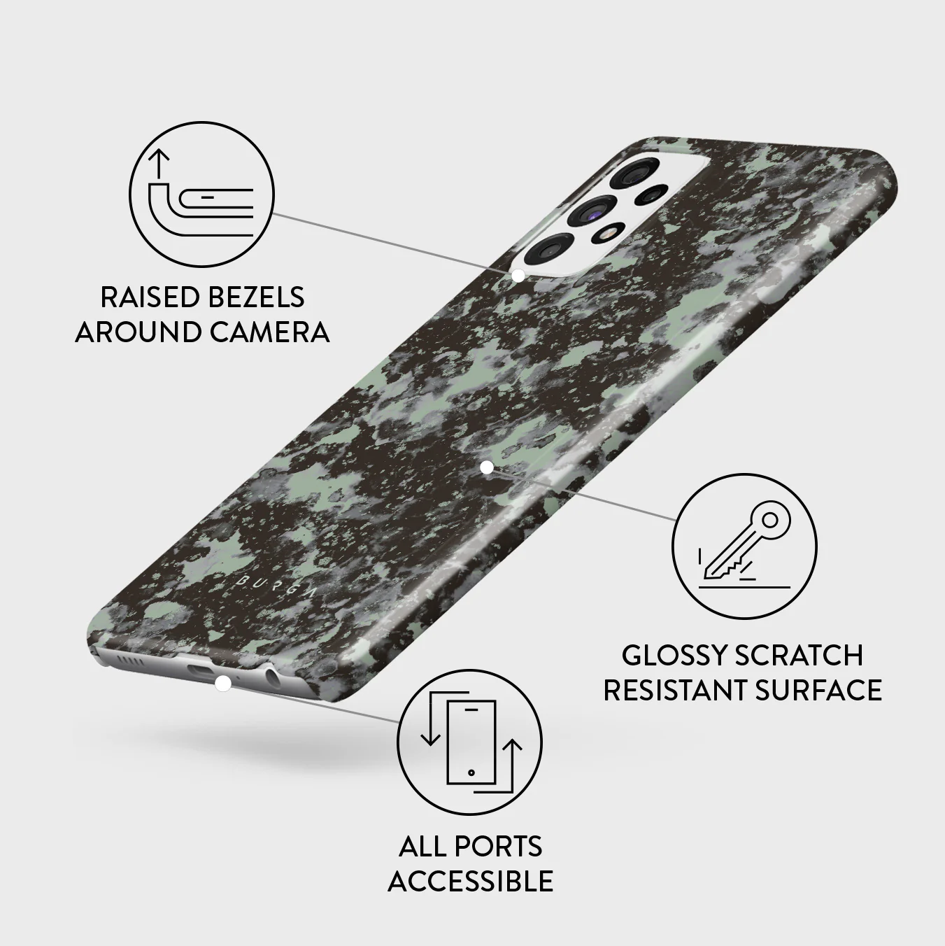 Nordic - Samsung Galaxy A72 4G / 5G Case - Image 3
