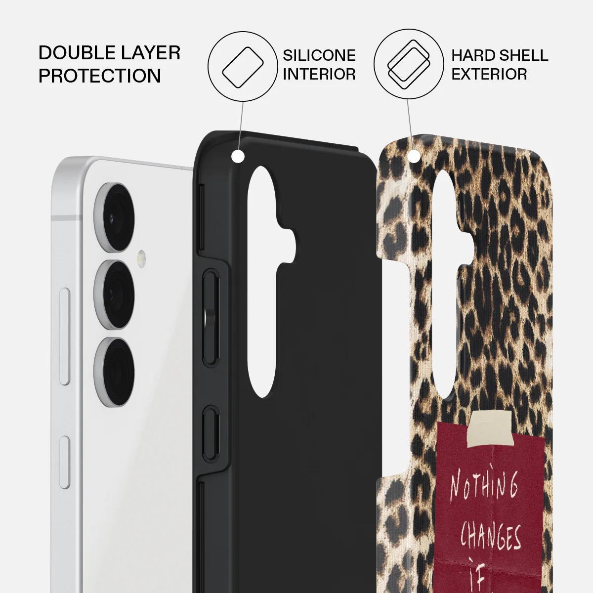 Nothing Changes - Samsung Galaxy S25 FE Case - Image 2