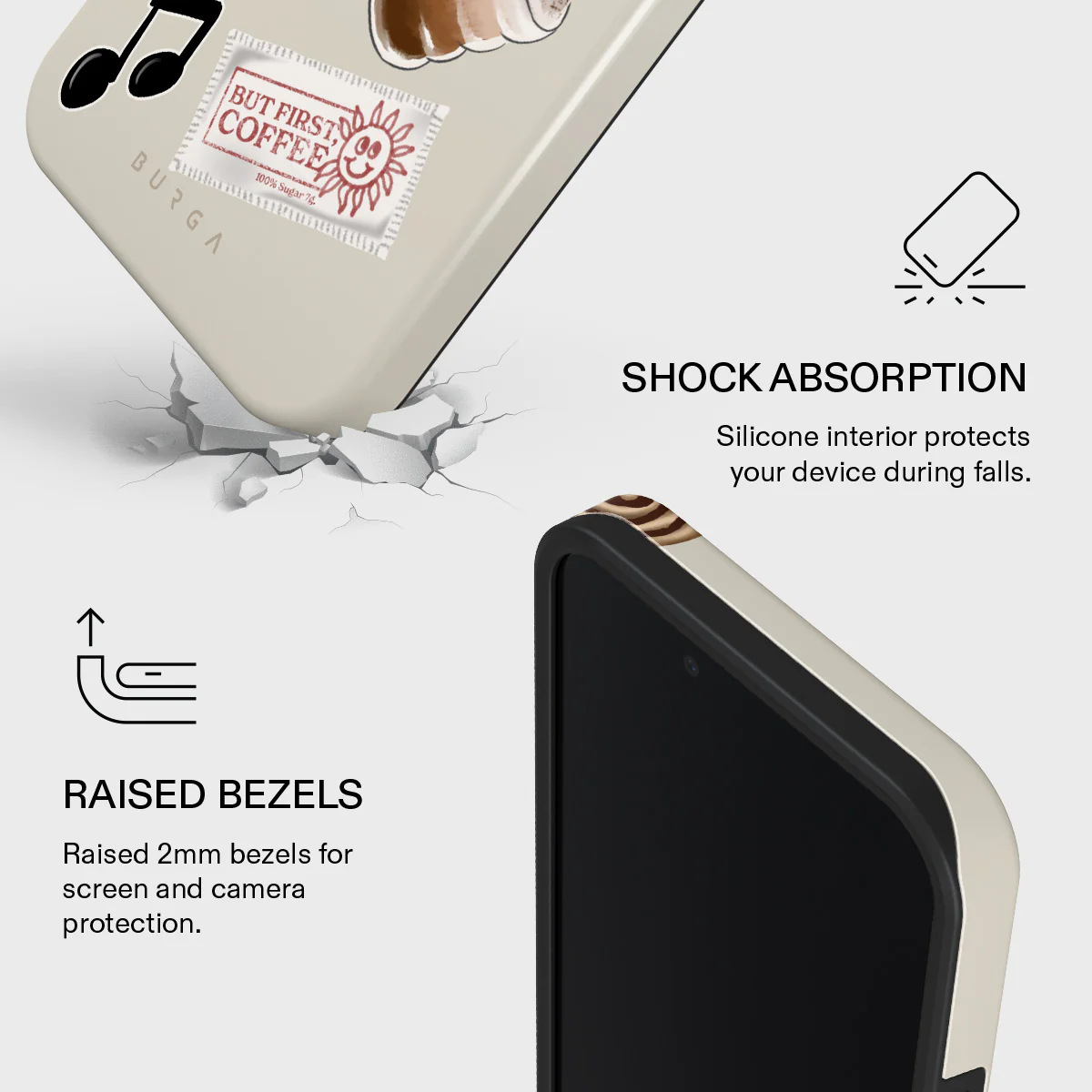 Oat Milk Please - iPhone 17e Case - Image 4