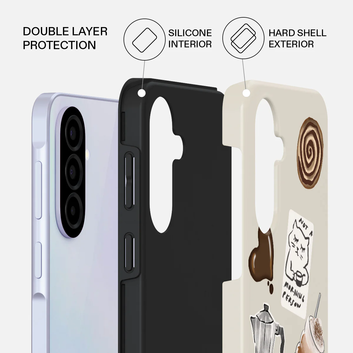 Oat Milk Please - Samsung Galaxy A37 5G Case - Image 2