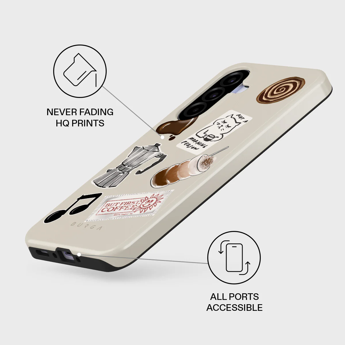 Oat Milk Please - Samsung Galaxy A37 5G Case - Image 3