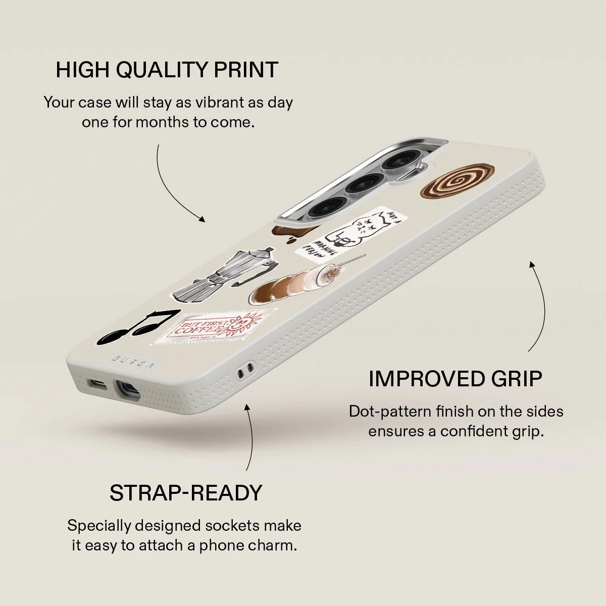 Oat Milk Please - Samsung Galaxy S26 Case - Image 37