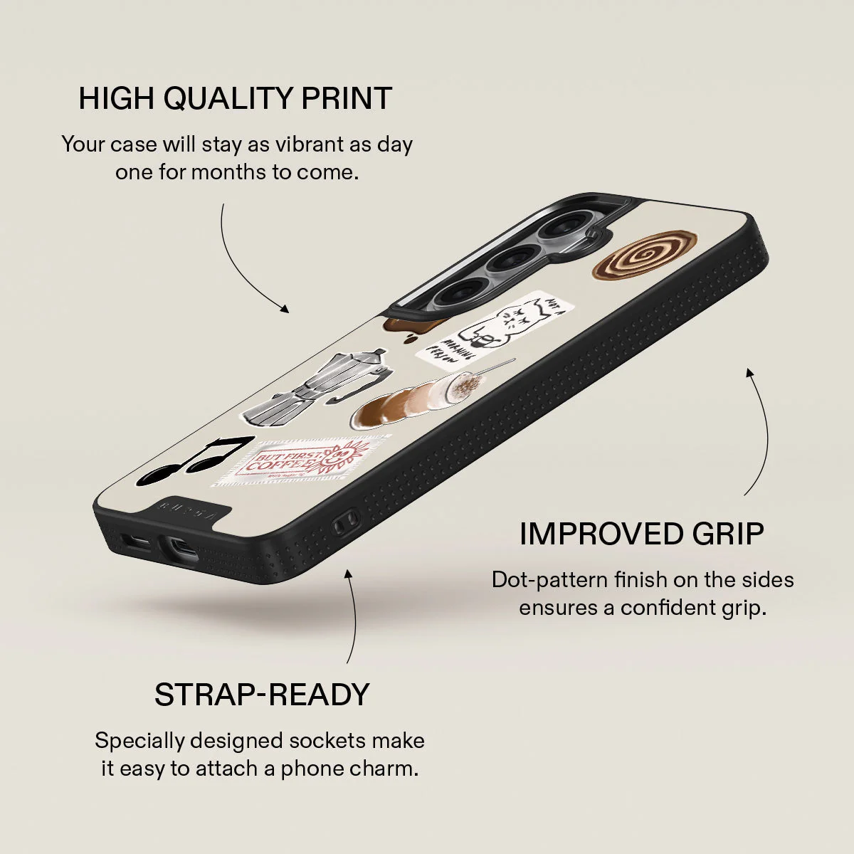 Oat Milk Please - Samsung Galaxy S26 Plus Case - Image 16