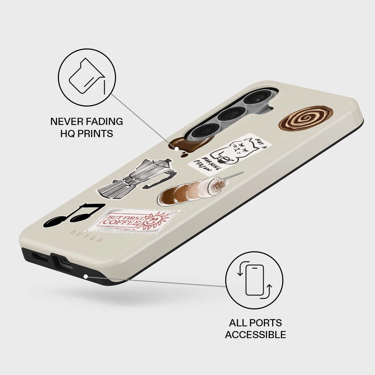 Oat Milk Please - Samsung Galaxy S26 Plus Case - Image 3