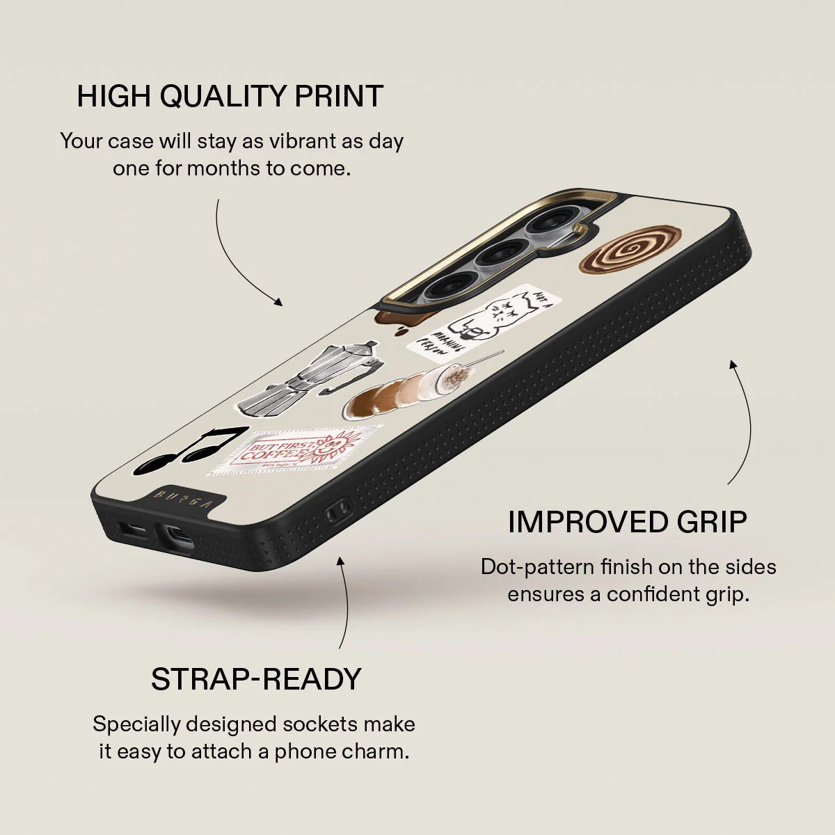 Oat Milk Please - Samsung Galaxy S26 Plus Case - Image 9