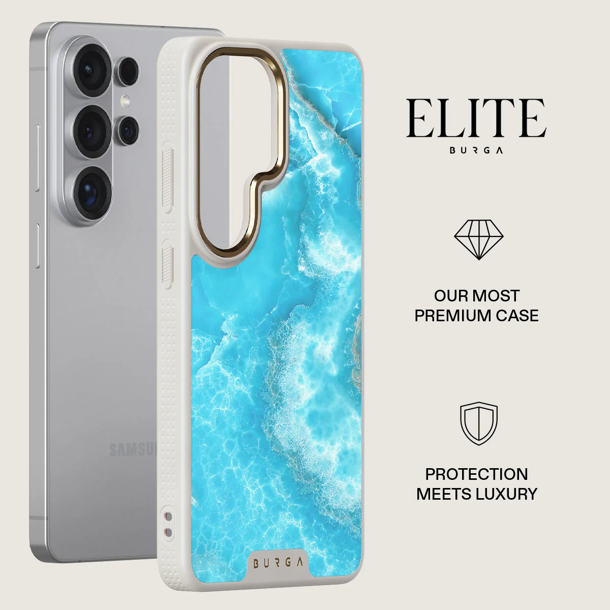 Ocean Waves - Blue Samsung Galaxy S26 Ultra Case - Image 27