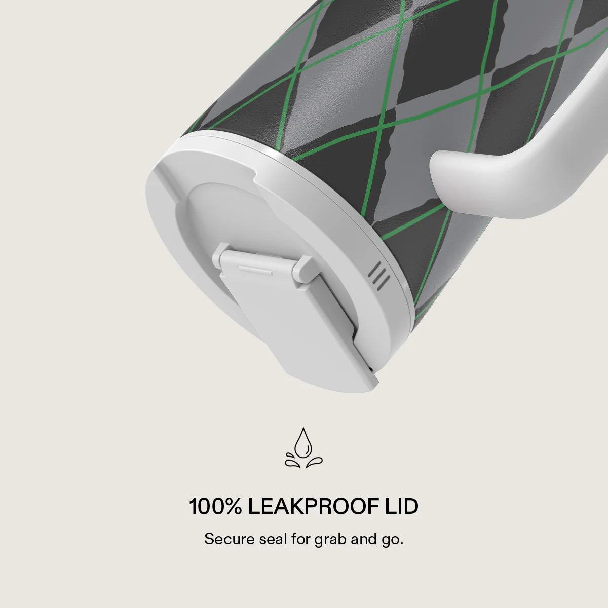 Old School - EasyGrip Travel Mug - Image 3