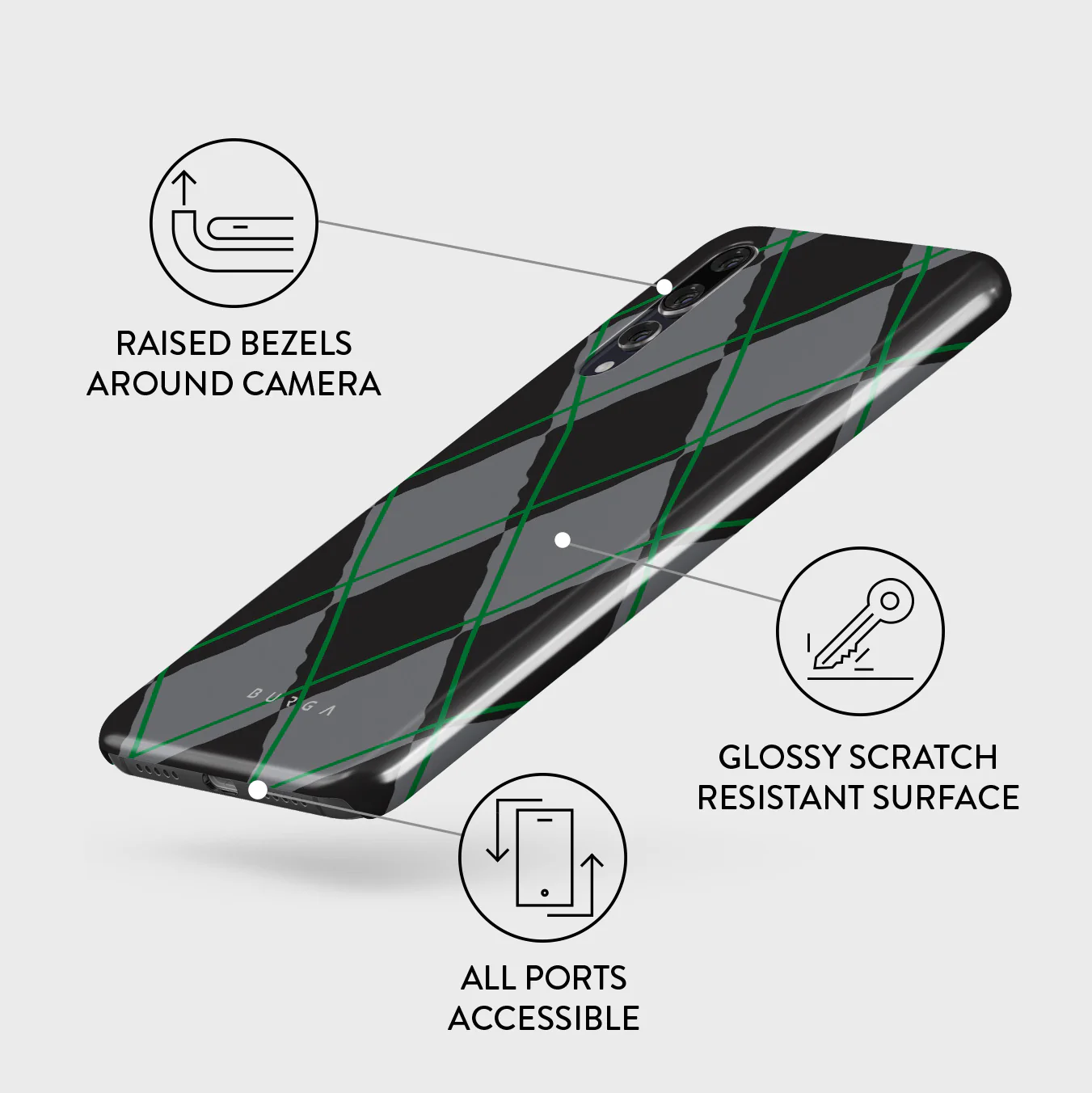 Old School - Huawei P20 Case - Image 3