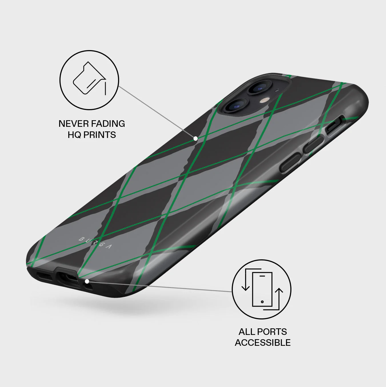 Old School - iPhone 12 Case - Image 3
