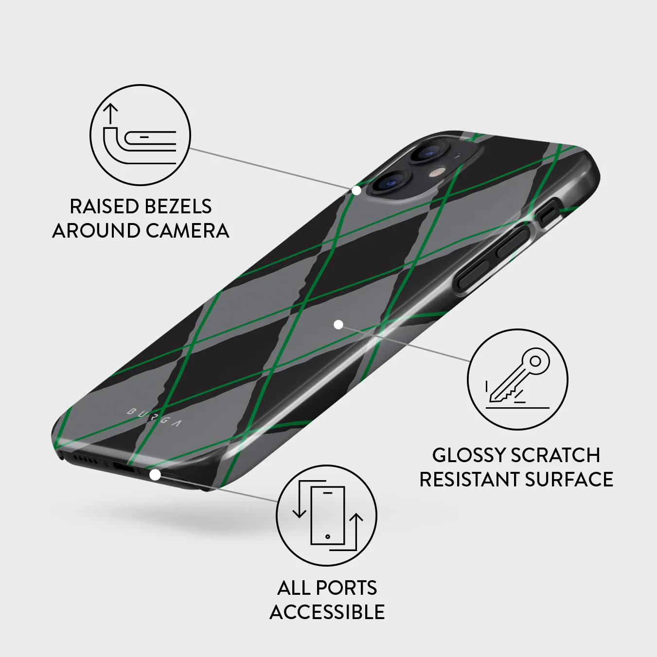 Old School - iPhone 12 Mini Case - Image 3