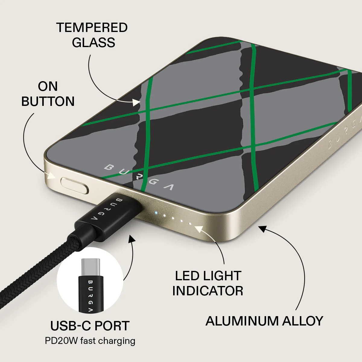 Old School - Magnetic Power Bank - Image 10