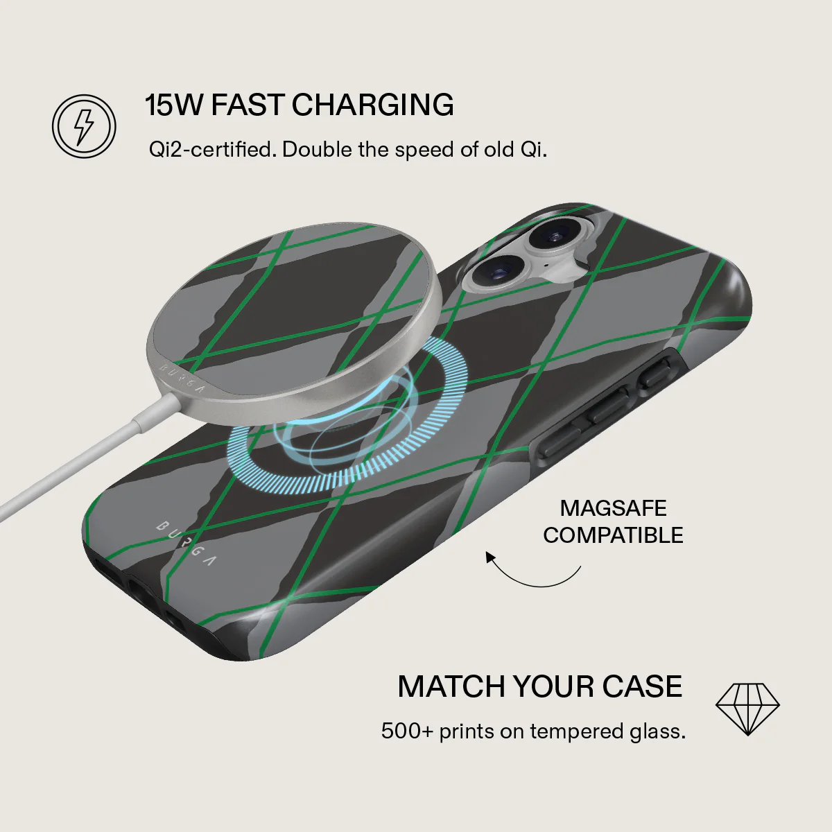 Old School - Magnetic Wireless Charger - Image 8