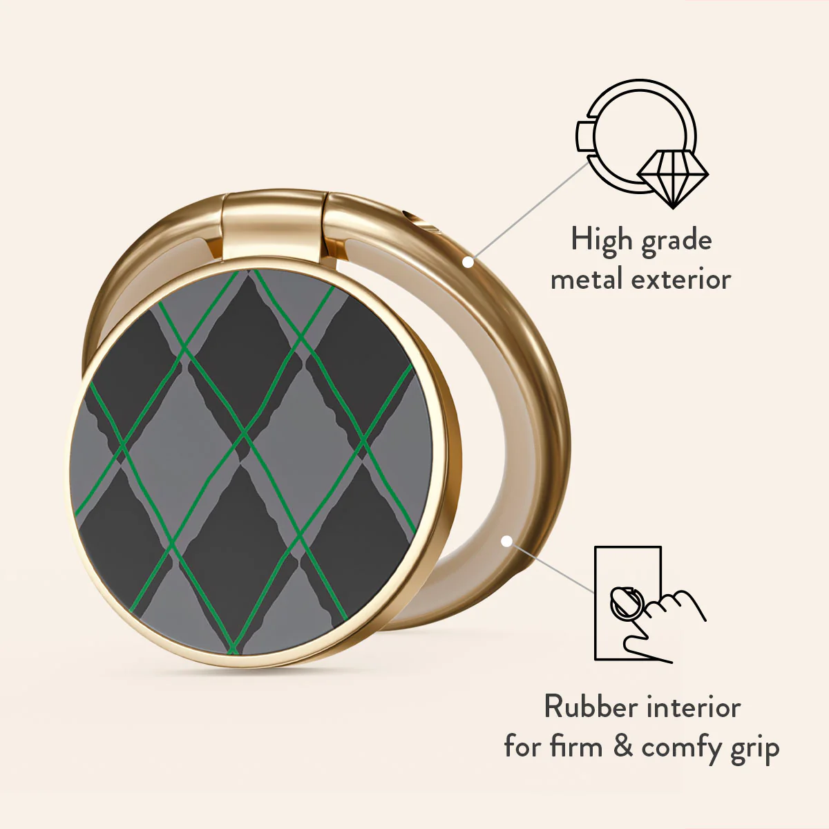 Old School - Adhesive Ring Holder - Image 7