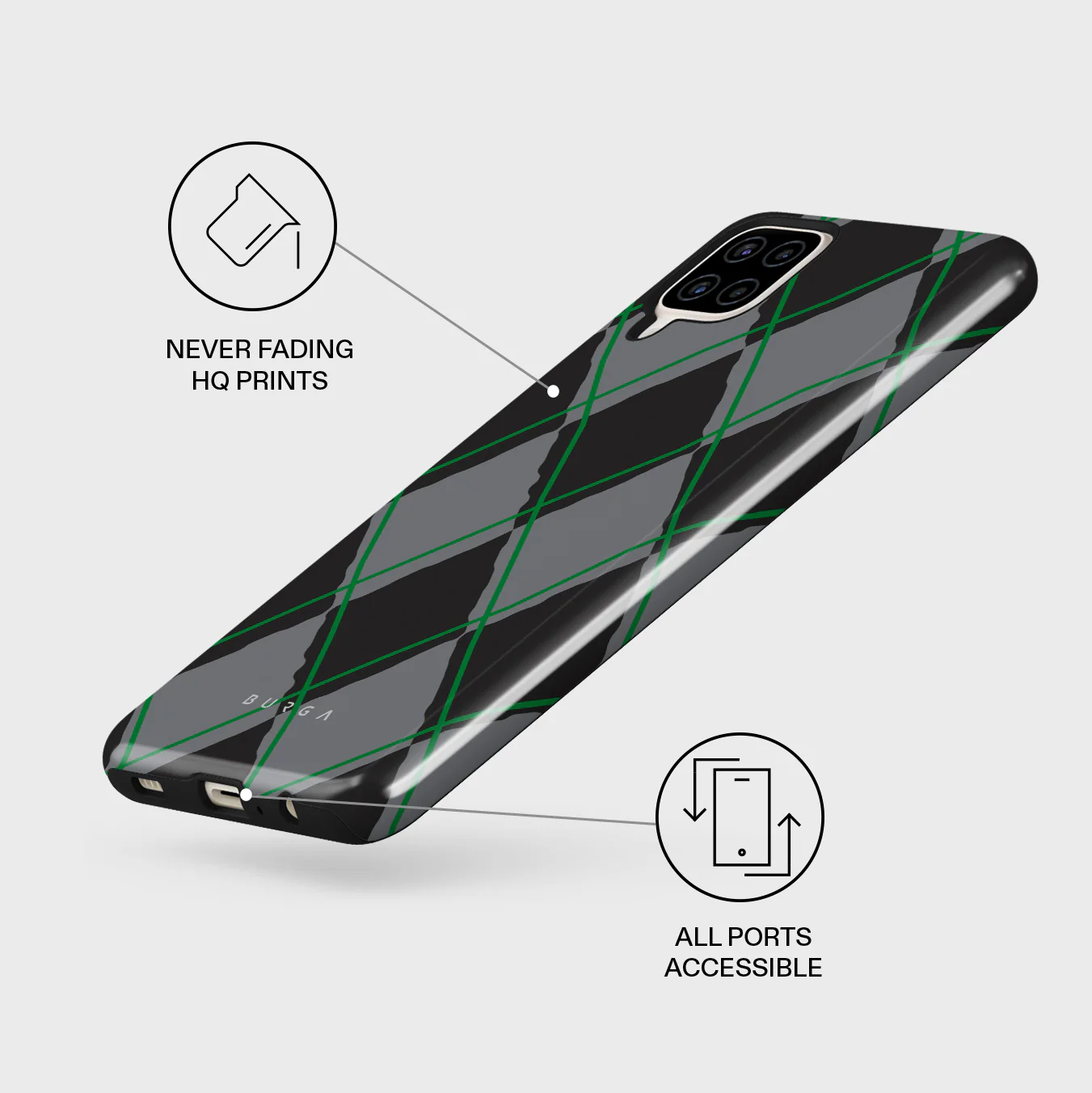 Old School - Samsung Galaxy A12 4G Case - Image 3