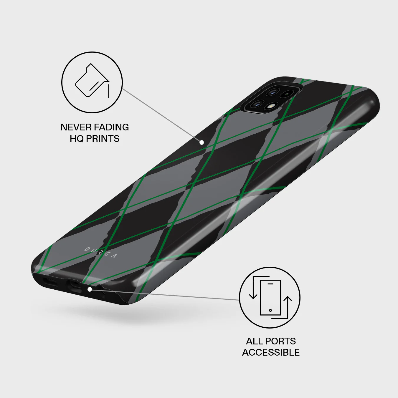 Old School - Samsung Galaxy A22 5G Case - Image 3