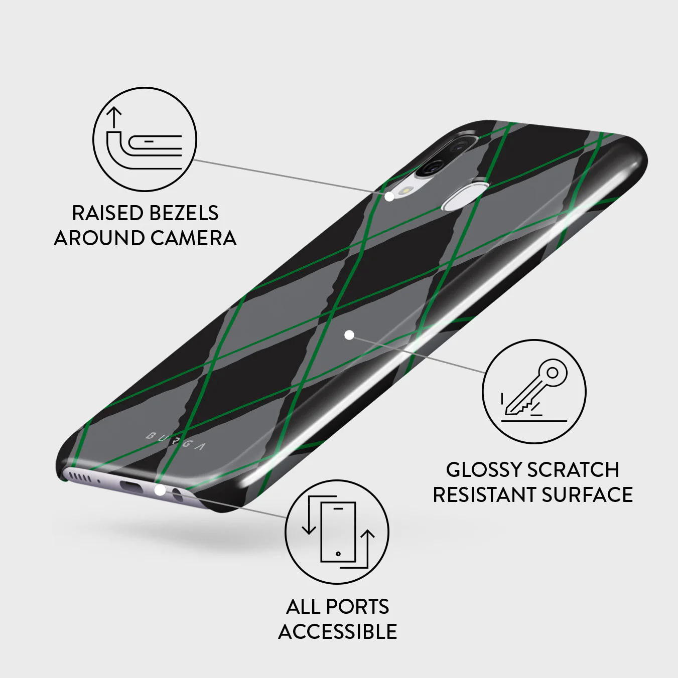 Old School - Samsung Galaxy A40 Case - Image 3