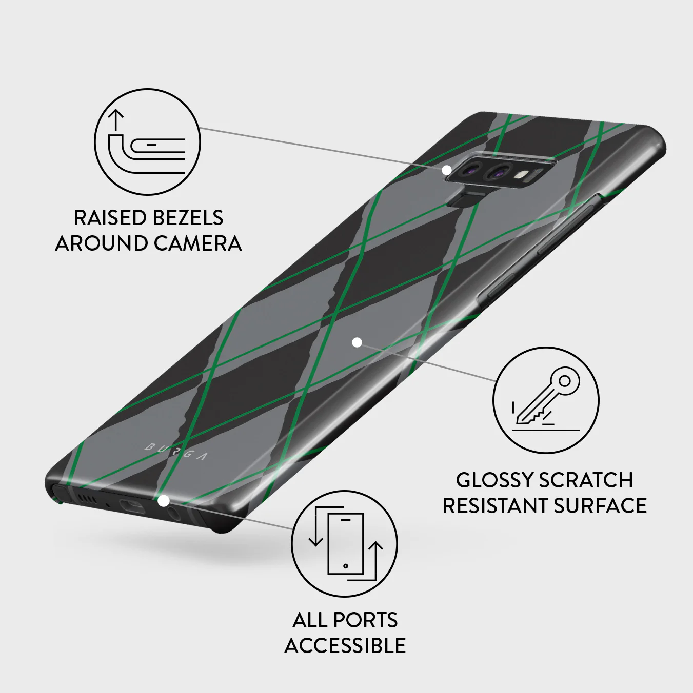 Old School - Samsung Galaxy Note 9 Case - Image 3