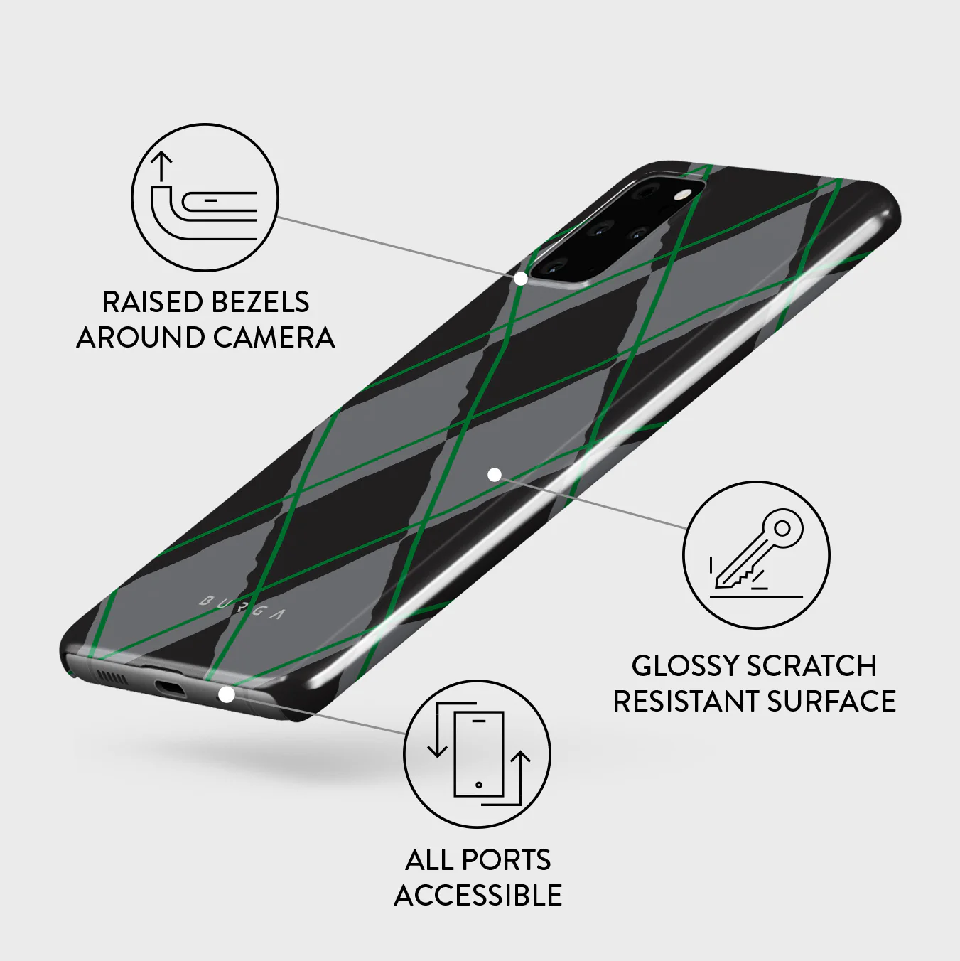 Old School - Samsung Galaxy S20 Plus 4G / 5G Case - Image 3