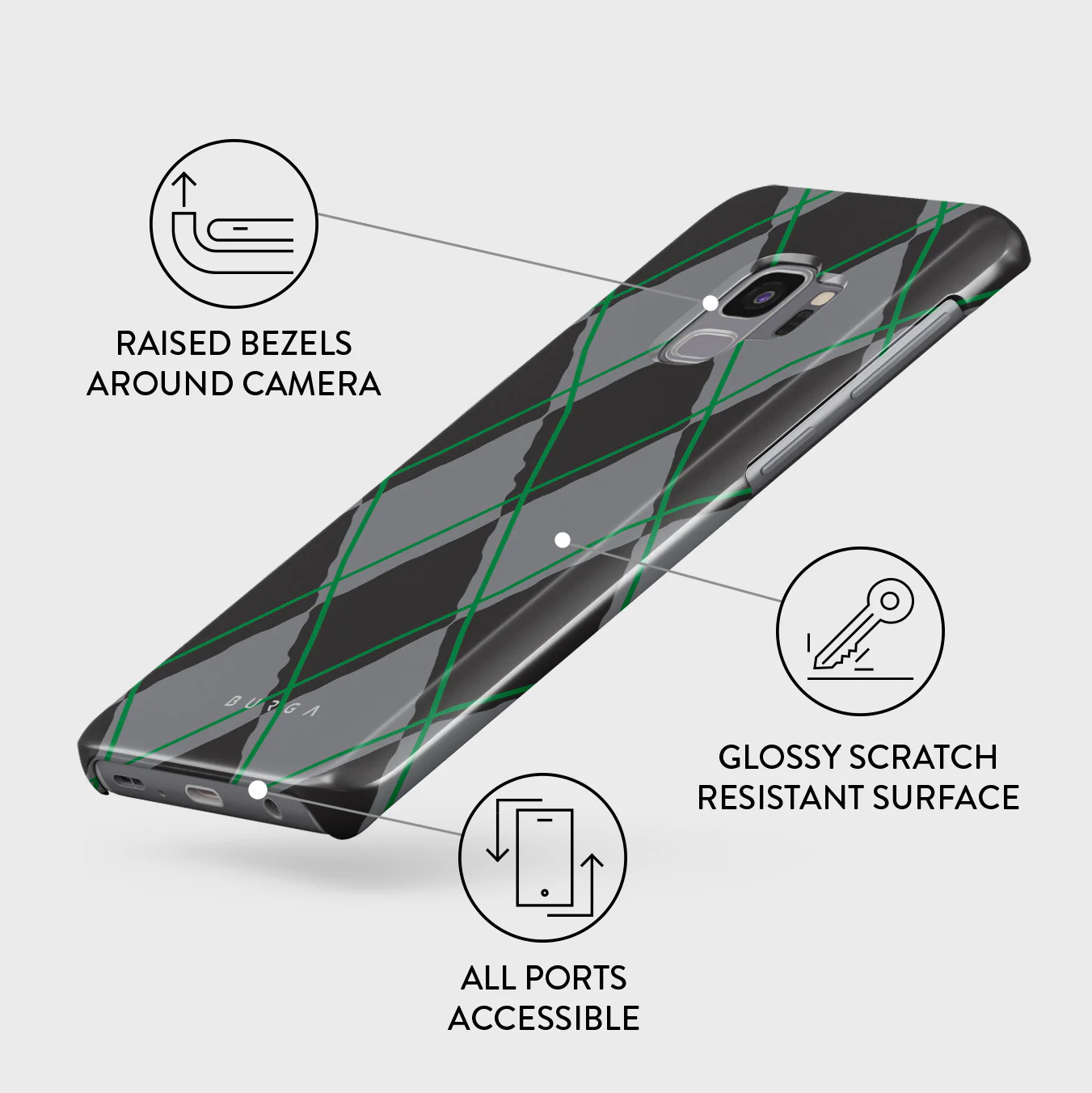 Old School - Samsung Galaxy S9 Case - Image 3