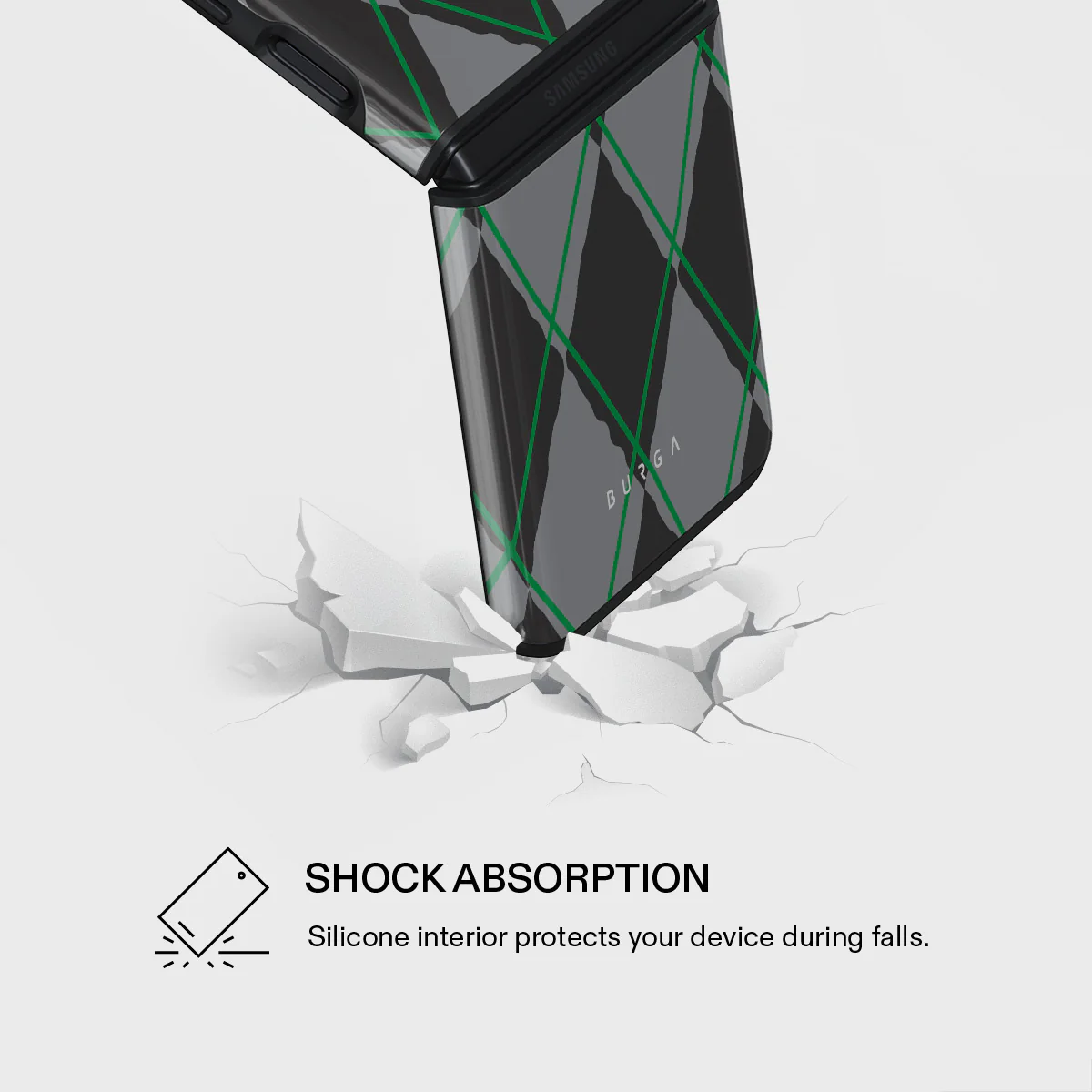 Old School - Samsung Galaxy Z Flip 3 Case - Image 4