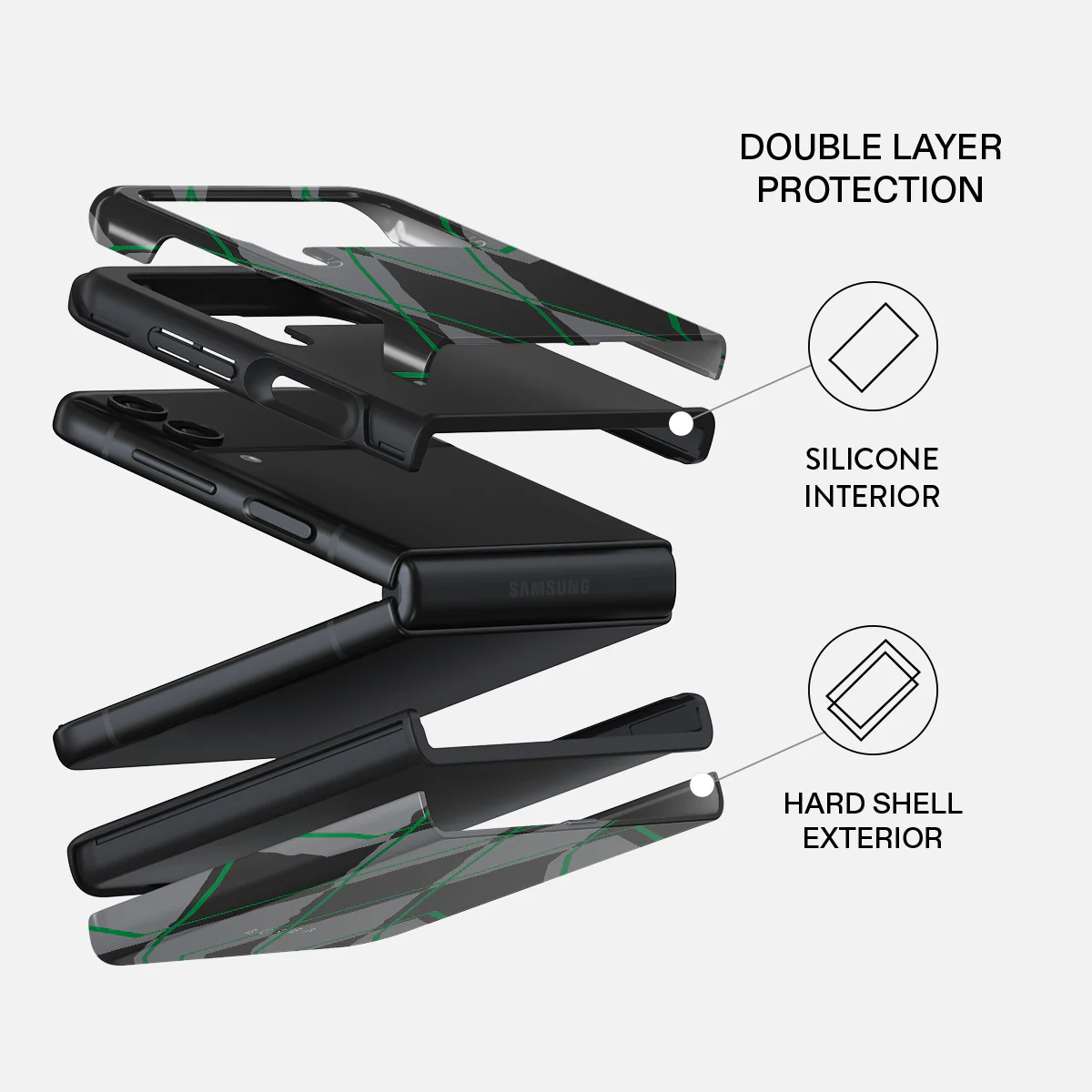 Old School - Samsung Galaxy Z Flip 4 Case - Image 8