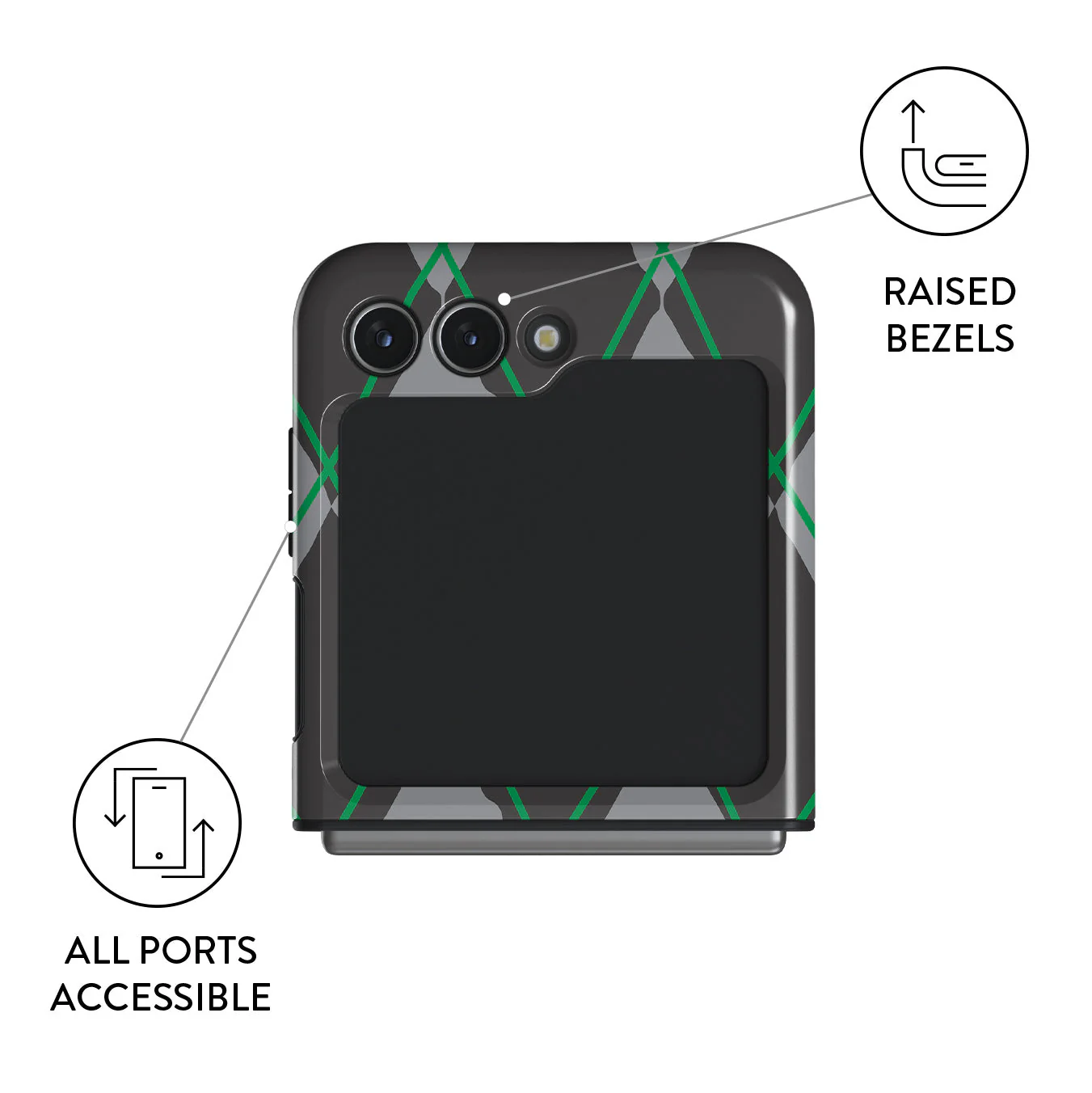 Old School - Samsung Galaxy Z Flip 5 Case - Image 3