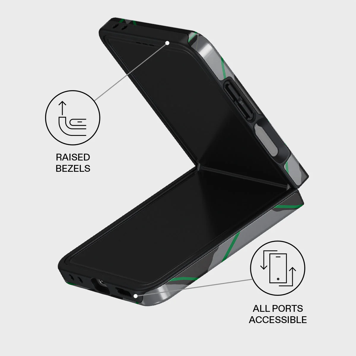 Old School - Samsung Galaxy Z Flip 7 Case - Image 3