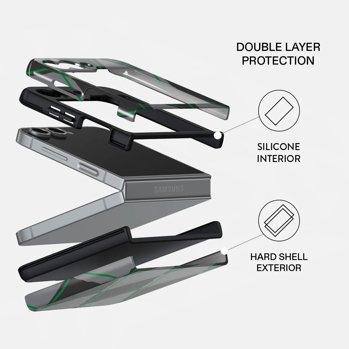 Old School - Samsung Galaxy Z Flip 7 FE Case - Image 2