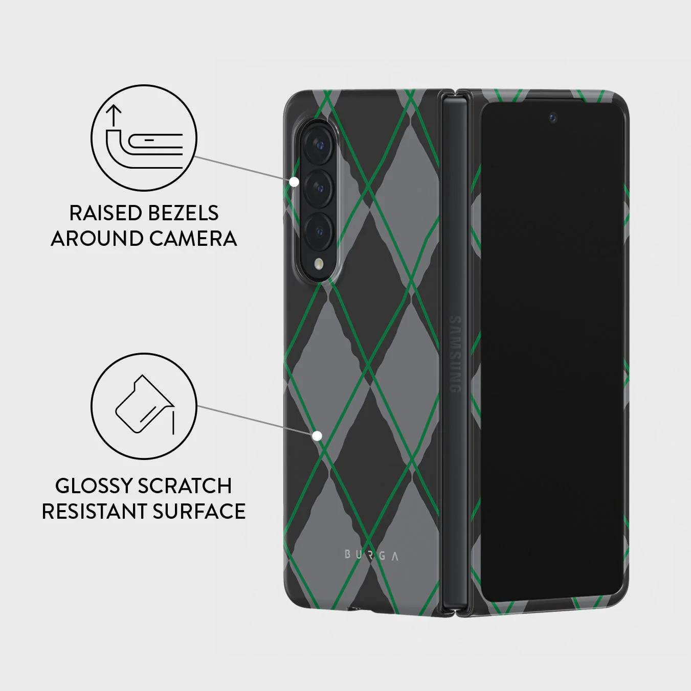 Old School - Samsung Galaxy Z Fold 4 Case - Image 3