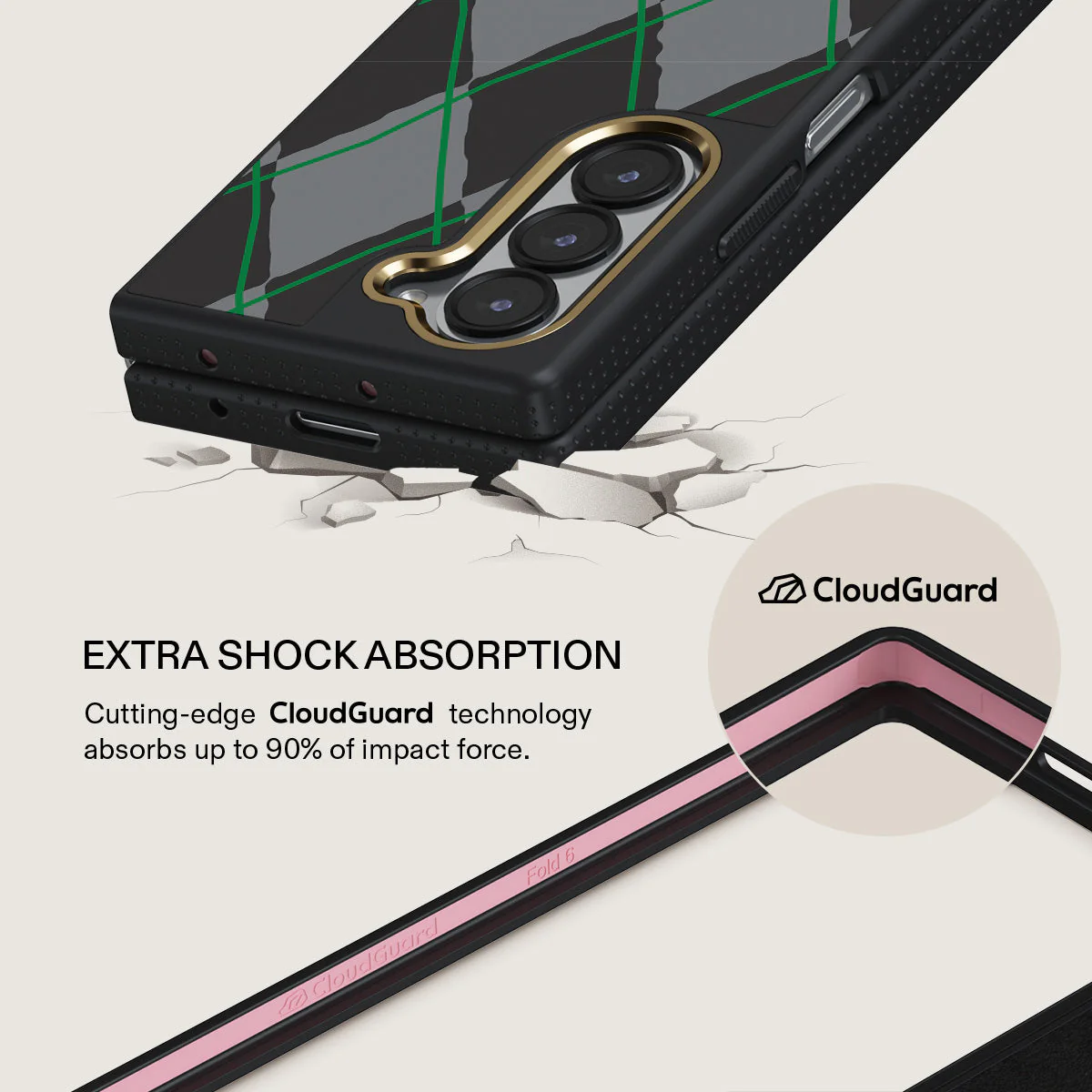 Old School - Samsung Galaxy Z Fold 6 Case - Image 3