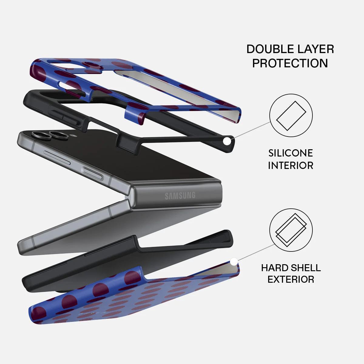 On Pause - Samsung Galaxy Z Flip 5 Case - Image 2