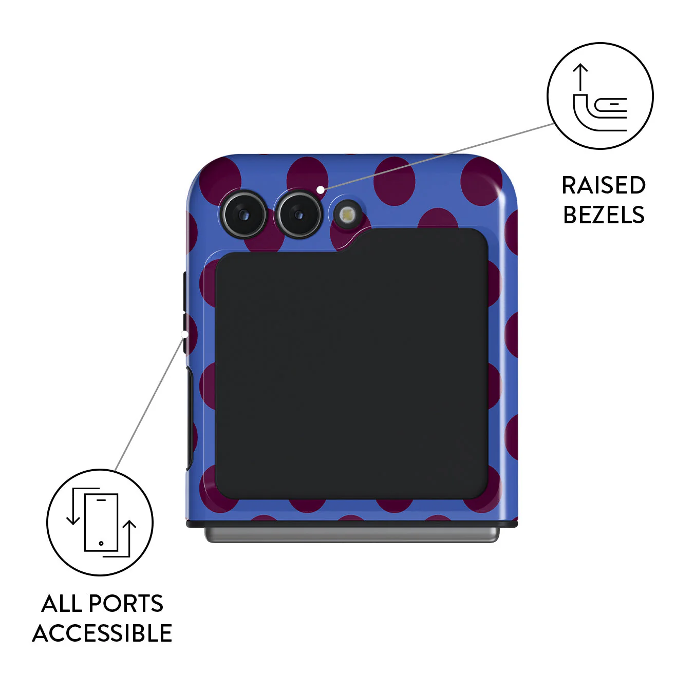 On Pause - Samsung Galaxy Z Flip 5 Case - Image 3