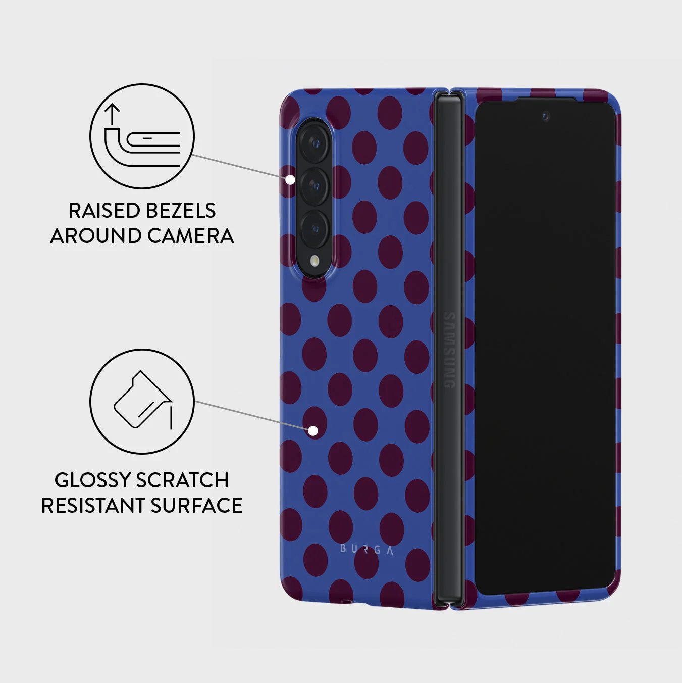 On Pause - Samsung Galaxy Z Fold 4 Case - Image 3